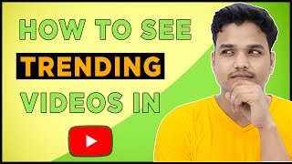 How to See Trending Videos on Youtube [upl. by Rosel890]