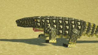 THE EXPERIMENTIAL OPHIACODON  MINECRAFT DINOSAURS [upl. by Ycart]