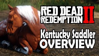 Red Dead Redemption 2 Horses  Kentucky Saddler Overview [upl. by Brad]