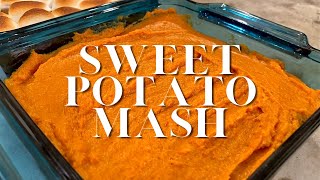 How to Make Sweet Potato Mash  Healthy Mashed Sweet Potato Recipe [upl. by Fitzhugh520]