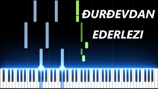 ĐURĐEVDAN  EDERLEZI piano cover tutorial klavir quotAMBASADOROVA KCIquot [upl. by Aehsrop]