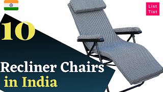 10 Budget Recliner Chairs in India  LT [upl. by Neyut]