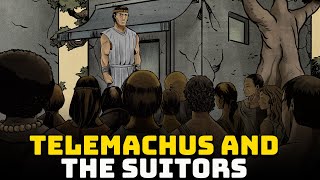 Telemachus and the Suitors  The Odyssey  Episode 2  See u In History [upl. by Seitz]