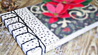 Rilegatura Giapponese tutorial Japanese Binding con cartamodello [upl. by Epifano]