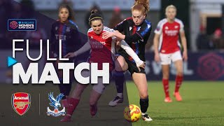 Full Match Arsenal v Crystal Palace  Barclays WSL 202425 [upl. by Maighdiln]