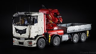 Lego® Technic Crane Truck [upl. by Alyosha832]