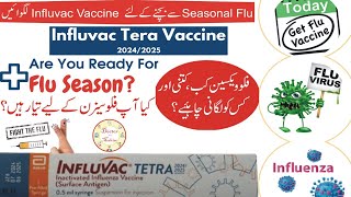 Flu Vaccine  Vaccination for Influenza  Influvac Tetra Vaccine 20242025 Doctor of Medicine [upl. by Ogaitnas]