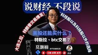 【字幕版】大选之后，特朗普交易爆发美股还能买什么？特斯拉、btc交易？科技股以及科技股以外的选择  莫灏楠 12112024 普通话 [upl. by Akcirre]