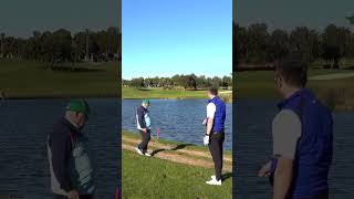 Idiot Golfer Takes CRAZY Drop🤯🤯🤯 [upl. by Siegel877]