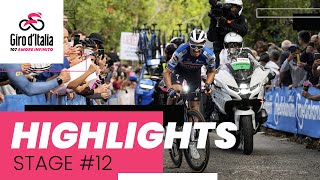 Giro dItalia 2024  Stage 12 Highlights [upl. by Notnef]