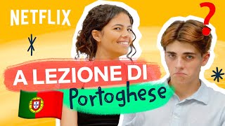 IMPARIAMO qualche frase IN PORTOGHESE 🇵🇹 DI4RI Multilanguage 🎒 Netflix DOPOSCUOLA [upl. by Enilekcaj]