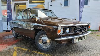 Driving Review  1972 Rover P6 2000 SC [upl. by Nnylear]