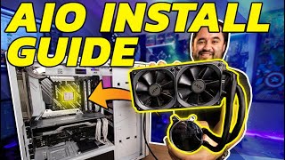 How to install an AIO CPU Cooler [upl. by Remsen]