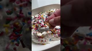 I made the viral funfetti cake dip 🍰 [upl. by Akeyla]