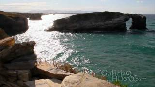 Playa de las Catedrales TRAILER  Galicia HD [upl. by Eirelam]