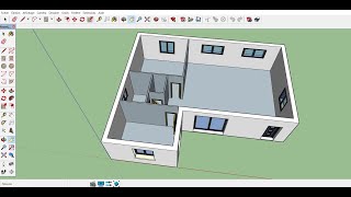 Plan de Maison 3 Dimensions Comment faire  Etape 5 [upl. by Ashbaugh84]