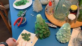 Sea Glass Tree Tutorial [upl. by Yrahk257]