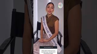 Thet San Andersen MissUniverseMyanmar2024 [upl. by Herald]