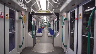 Hungary Budapest night ride with tram 4 from Újbuda–központ to Nyugati Railway Terminal [upl. by Tterej827]