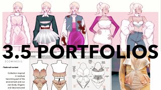 Fashion Design Critique 35 Portfolios [upl. by Eirrab]