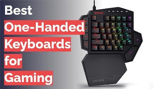 🌵 10 Best OneHanded Keyboards for Gaming Razer Redragon and More [upl. by Serra]