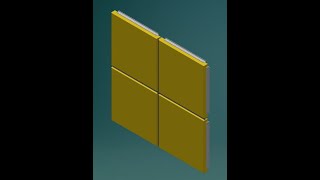 ALUMINUM COMPOSITE MATERIAL ACM Making panels EASY WAY installation WITHOUT BRACKETS [upl. by Manwell]