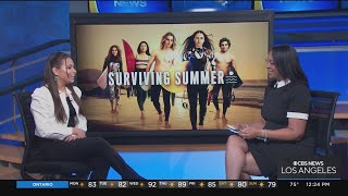 Actress Sky Katz talks about her role in the new series Surviving Summer [upl. by Matthei470]