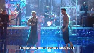 Pink  Try Live HD Legendado em PT BR [upl. by Lilhak]