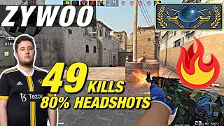 ZywOo matchmaking dust2 49 kills 80 HEADSHOTS  😨 CSGO ZywOo POV [upl. by Akers]