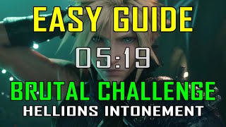 Final Fantasy 7 Rebirth  EASY WAY to defeat BRUTAL CHALLENGE HELLIONS INTONEMENT [upl. by Serica]