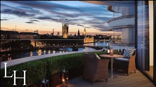 Inside a £3800000 Modern Central London Apartment with Parliament and Thames Views The Corniche [upl. by Heisel]