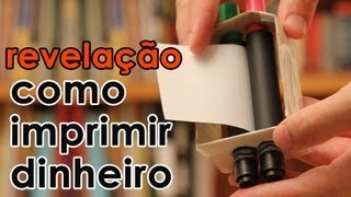 Revelação da MÁGICA como imprimir dinheiro em casa [upl. by Bullock]