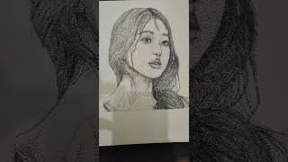 Drawing Jang Wonyoung in pointillism style [upl. by Leur680]