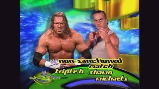 WWE Summerslam 2002 Match Card HD [upl. by Maddi796]