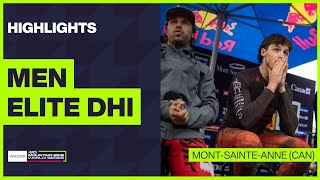 MontSainteAnne  Men Elite DHI Highlights  2024 WHOOP UCI Mountain Bike World Cup [upl. by Sarene]