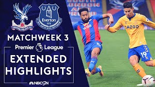 Crystal Palace v Everton  PREMIER LEAGUE HIGHLIGHTS  9262020  NBC Sports [upl. by Davita]