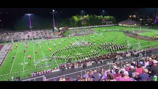 DobynsBennett High School Marching BandFootball Game Comp Show [upl. by Hanoj]