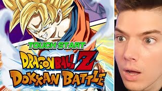 I Played OLD DBZ Dokkan Battle [upl. by Einnob]