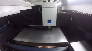 ENTERPRISE WELDING TRUMPF 3030 FIBER OPTIC LASER [upl. by Hamilah804]