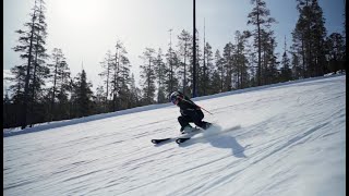 Skiing in Stöten [upl. by Casady]