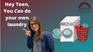 Essential Life Skills for Teens  The Laundry Episode [upl. by Frangos]