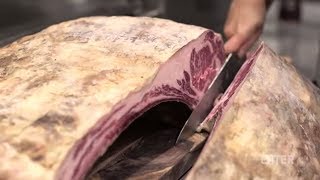 Would You Eat 127DayOld Steak Aged in Whiskey — The Meat Show [upl. by Thompson]