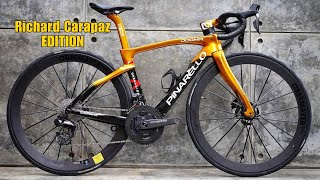 Pinarello Dogma F Special Gold Edition Ineos Grenadier Olympic Gold Medal Richard Carapaz roadbike [upl. by Bechler]