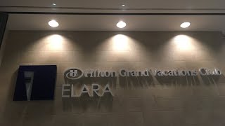 Elara by Hilton Grand Vacation Club  2 bedroom suite strip view [upl. by Edme]