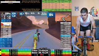 Zwift Cycling Workout Live Stream 26102024 zv [upl. by Jesus491]