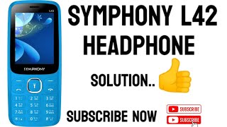 SYMPHONY L43 HEADPHONE SOLUTION [upl. by Heuser]