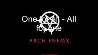 arch enemy  nemesis lyrics [upl. by Yrrehs]