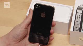 iPhone 4S video unboxing [upl. by Cohen707]