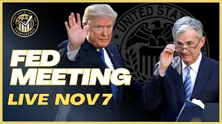 LIVE  25 BPS Rate Cuts  Federal Reserve FOMC Meeting  November 7 2024 [upl. by Kovacev]