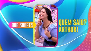 LAÍS E ESLOVÊNIA COMEMORAM SAÍDA DE ARTHUR DA PROVA DO LÍDER  BIG BROTHER BRASIL 22 shorts [upl. by Shellans]